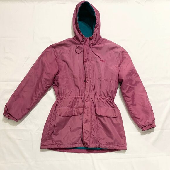 VTG 80s 90s Northern Reflections Cottage Essentials Fleece Lined Jacket - Picture 11 of 12